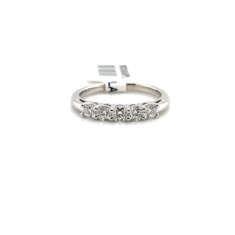 Bremer Jewelry Half Anniversary Diamond Wedding Ring in Platinum (0.55ctw)