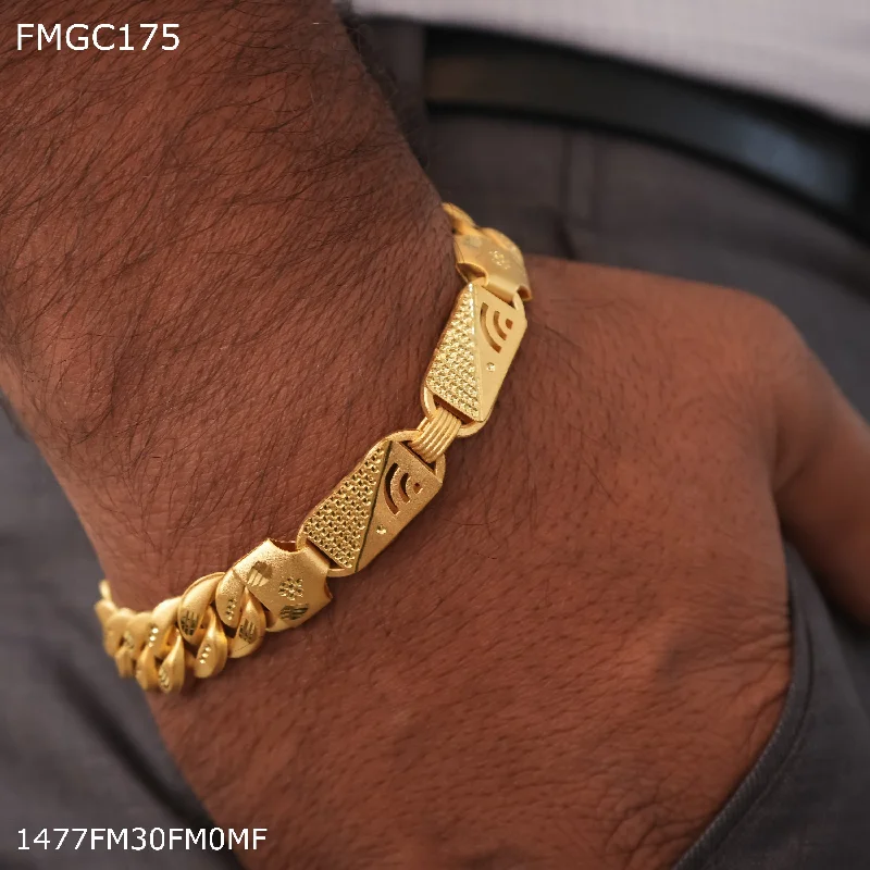 Freemen Wifi gold plated bracelet for Men - FMGB175