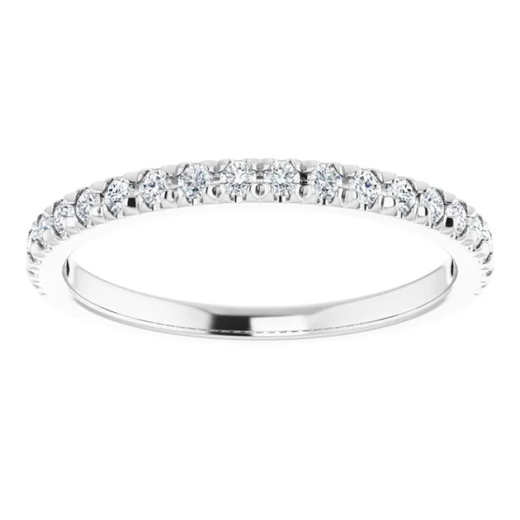 Platinum 1/4 CTW Natural Diamond Anniversary Ring