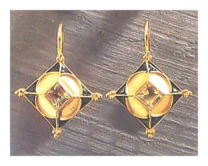 Vespucci Citrine Earrings