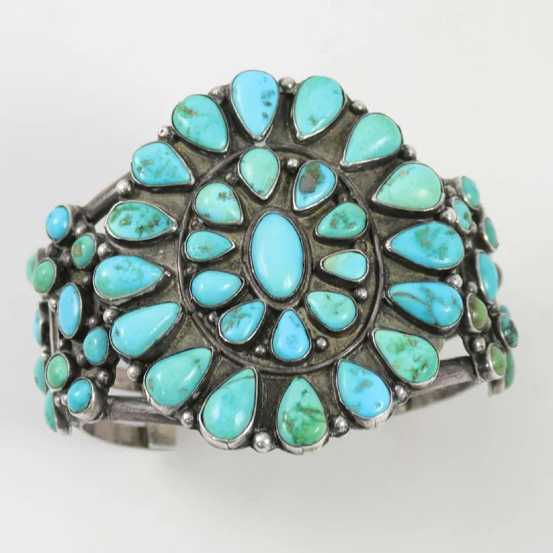 1940s Turquoise Cuff