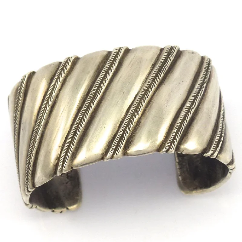 Coin Silver Cuff