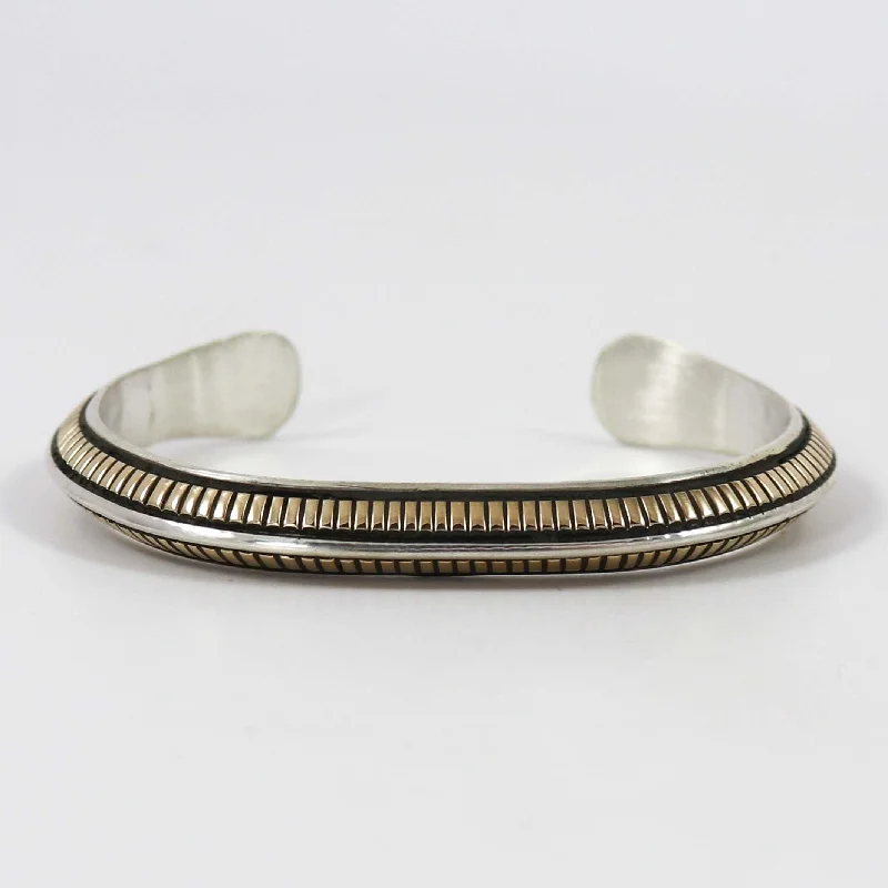 Gold and Silver Cuff