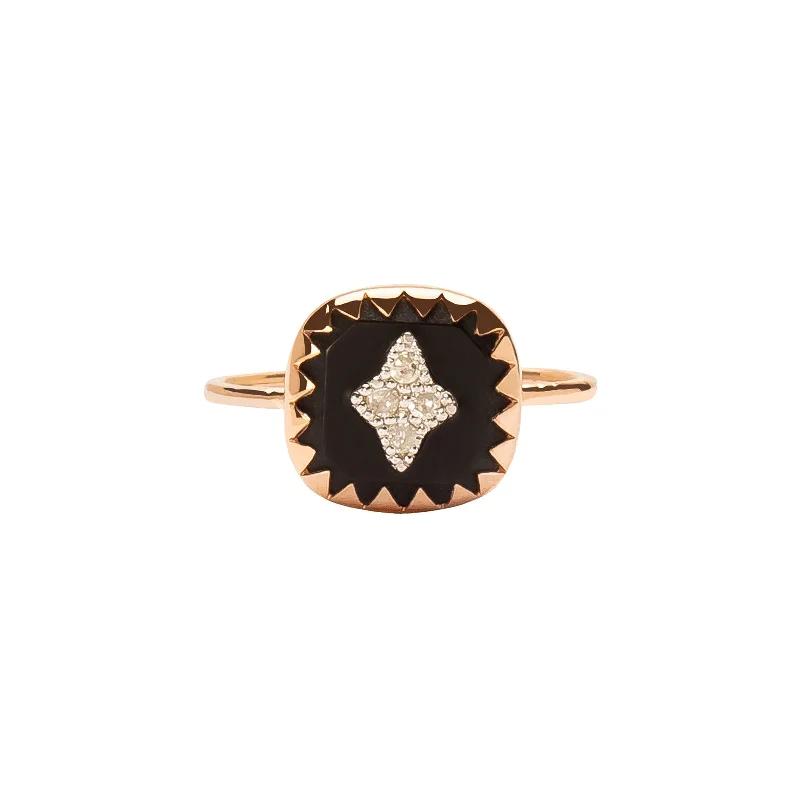 Pierrot Ring - Black