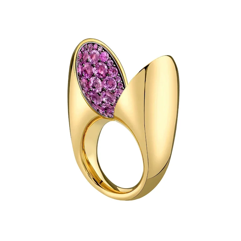 Echo Ring - Pink Sapphire