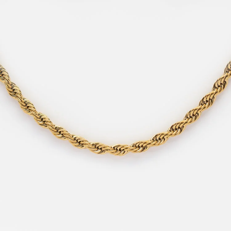 Bold Rope Chain Necklace