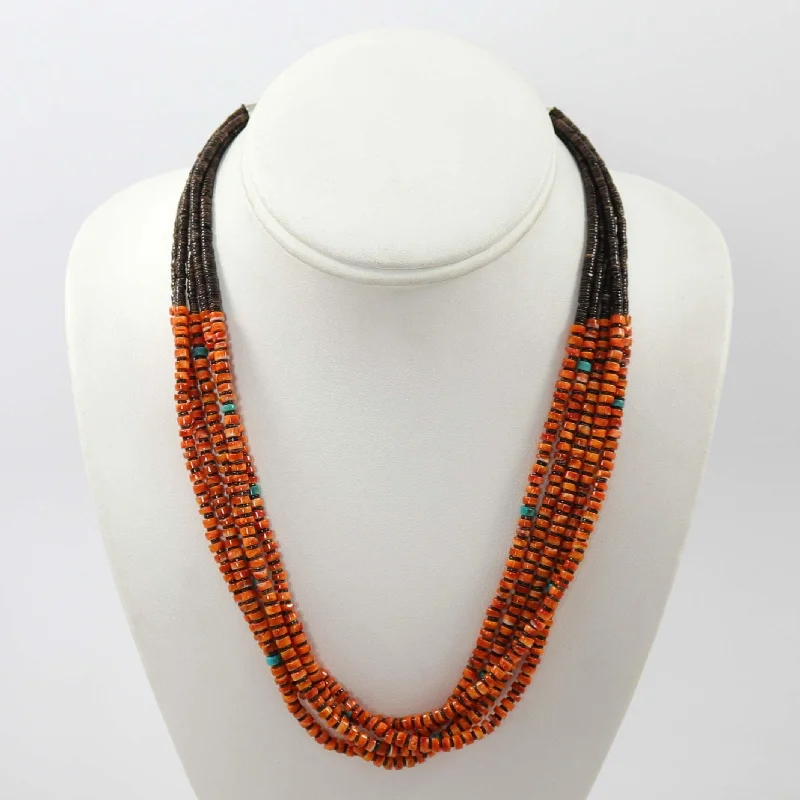 Multi-Stone Bead Necklace